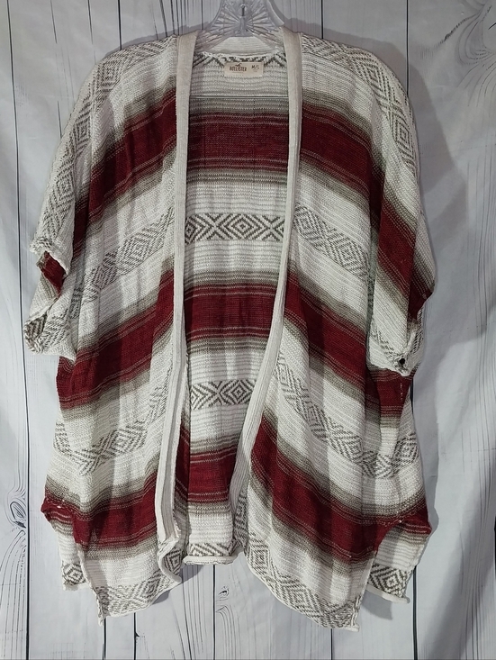 Hollister Sweaters - Hollister Vintage Aztec Open Front Striped Y2K Boho Western Knit Cardigan